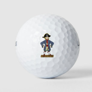 Balles De Golf Cute Pirate Lad