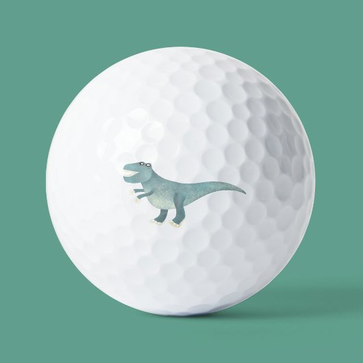 Balles De Golf Cute préhistorique T-Rex Dinosaur