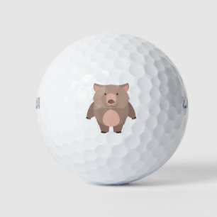 Balles De Golf Cute wombat
