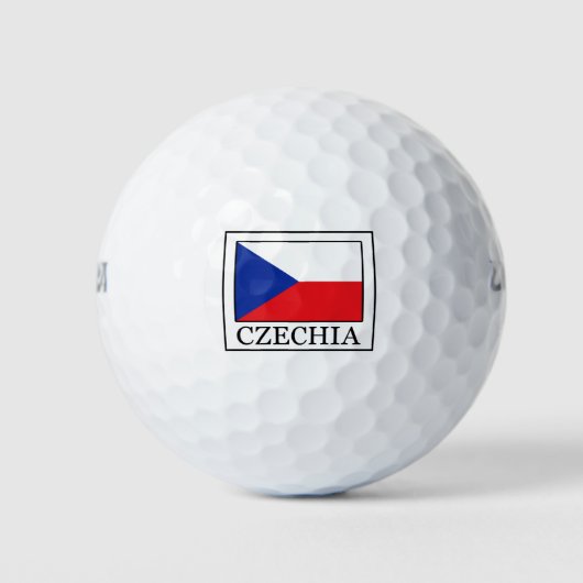 Balles De Golf Czechia (Devant)