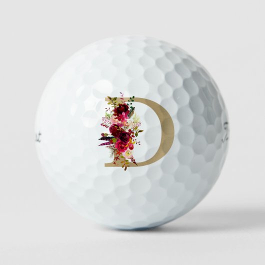 Balles De Golf D Floral (Recto)