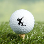 Balles De Golf Dabbing Honey badger (T-shirt Insitu)