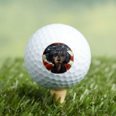 BALLES DE GOLF DACHSHUND (T-shirt Insitu)