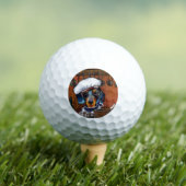 Balles De Golf Dachshund (T-shirt Insitu)