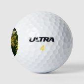 Balles De Golf Daffodiles jaunes et blancs Fleurs de printemps (Logo)
