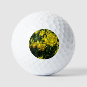 Balles De Golf Daffodiles Jaunes I Fleurs De Printemps Cheveux