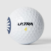 Balles De Golf Daisy Monogrammée (Logo)