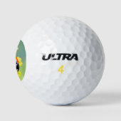 Balles De Golf dame sur le dessus (Logo)