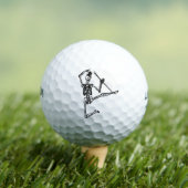 Balles De Golf Dancing Skeleton (T-shirt Insitu)