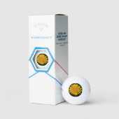 Balles De Golf Dandelion Fleur css gbcna (Conditionnement)