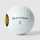 Balles De Golf Dandelion Fleur tmtp5 gbcna (Logo)