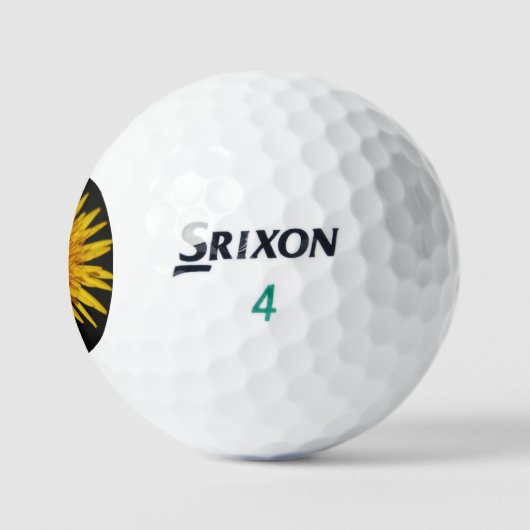 Balles De Golf Dandelion Flower ssf gbcna (Logo)