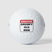 Balles De Golf Danger : Vieux Grumpy (Devant)