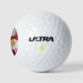 Balles De Golf Danny Duck Santa - Aventure de Noël (Logo)