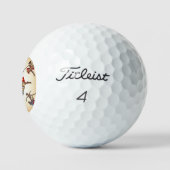 Balles De Golf "Danse inspirée par la nature" (Logo)