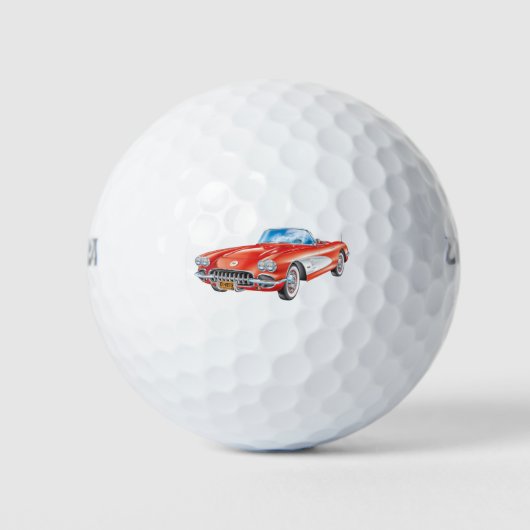 Balles de golf d'art automobile C-ONE (Devant)
