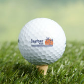 Balles De Golf Daytona Beach Floride Fun Coast (T-shirt Insitu)