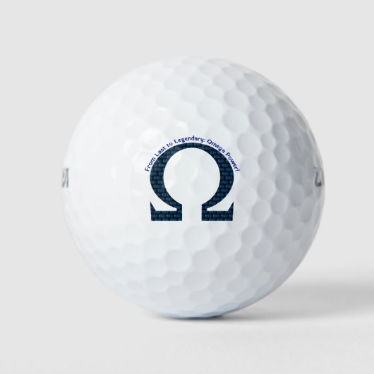 Balles De Golf De Dernier à légendaire : Omega Power ! (Devant)