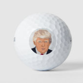BALLES DE GOLF DE DONALD TRUMP (Devant)