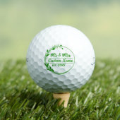 Balles de Golf de Mariage - Cadeaux Personnalisés (T-shirt Insitu)