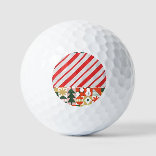 Balles de golf de Noël (Recto)