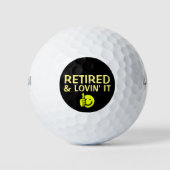 BALLES DE GOLF DE RETRAITE (Devant)