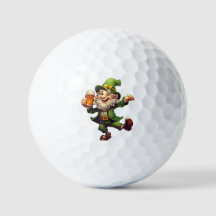 Balles de golf de vacances - Leprechaun de la Sain