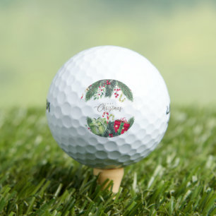 Balles De Golf Décoration de cadeaux de sapin de Noël joyeux