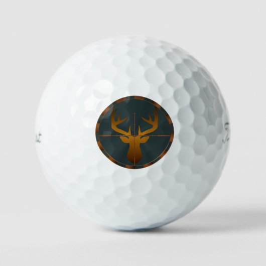 Balles De Golf Deer Hunter (Recto)