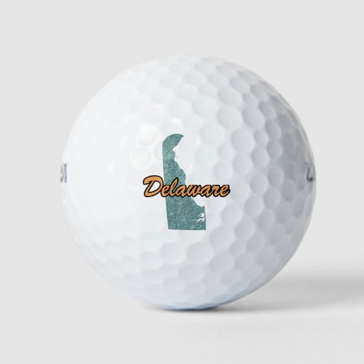 Balles De Golf Delaware (Devant)
