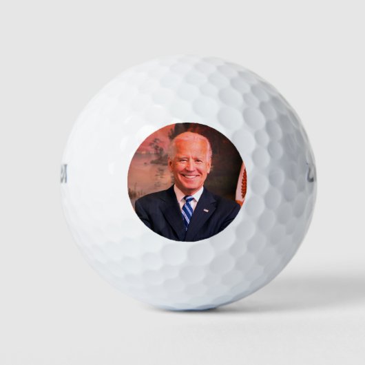 Balles De Golf Démocrate Joe Biden - 46ème Président des Etats-Un (Devant)