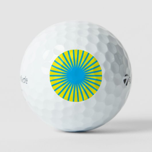 Balles De Golf démons eyball taylormade (Recto)