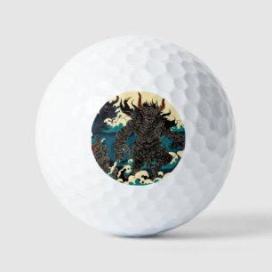 Balles De Golf Démons Imaginaires - Style de coupe japonaise 1