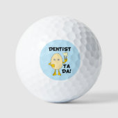 Balles De Golf Dentiste Ta Da (Recto)