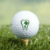Balles De Golf Dentiste vert | Dents chanceux (T-shirt Insitu)