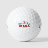 Balles De Golf Déplorable Balls de golf MAGA (Recto)