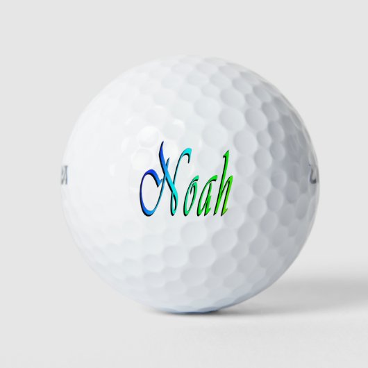 Balles De Golf Des Hommes Appelés Noé, (Devant)