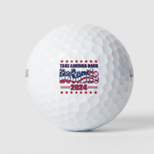 Balles De Golf DeSantis-2024-Take-America-Back-