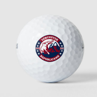 Balles De Golf Deschutes Républicains Wilson Golf Balls NEW LOGO