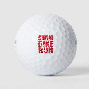 Balles De Golf Design cool de triathlon