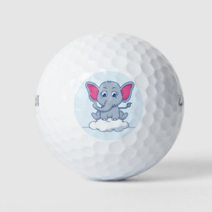 Balles De Golf Design de dessin éléphant