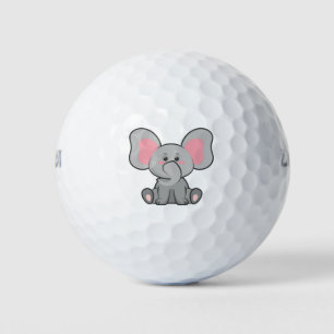 Balles De Golf Design de dessin éléphant