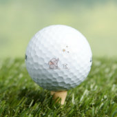 Balles De Golf Design de dessin éléphant (T-shirt Insitu)