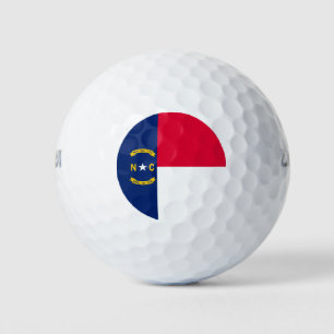 Balles De Golf Design du drapeau de l'État de Caroline du Nord