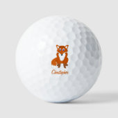 Balles De Golf Design Fox (Recto)
