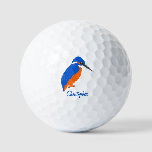Balles De Golf Design Kingfisher (Recto)