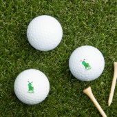 Balles de Golf Design Sauterelle (Herbe in situ)