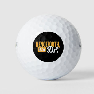 Balles De Golf Désormais, c'est le Doctorat Docteur Docteur Diplô
