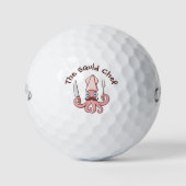Balles De Golf Dessin animé de chef calamar (Devant)