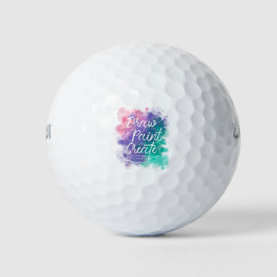 Balles De Golf Dessin, Peinture, Créer